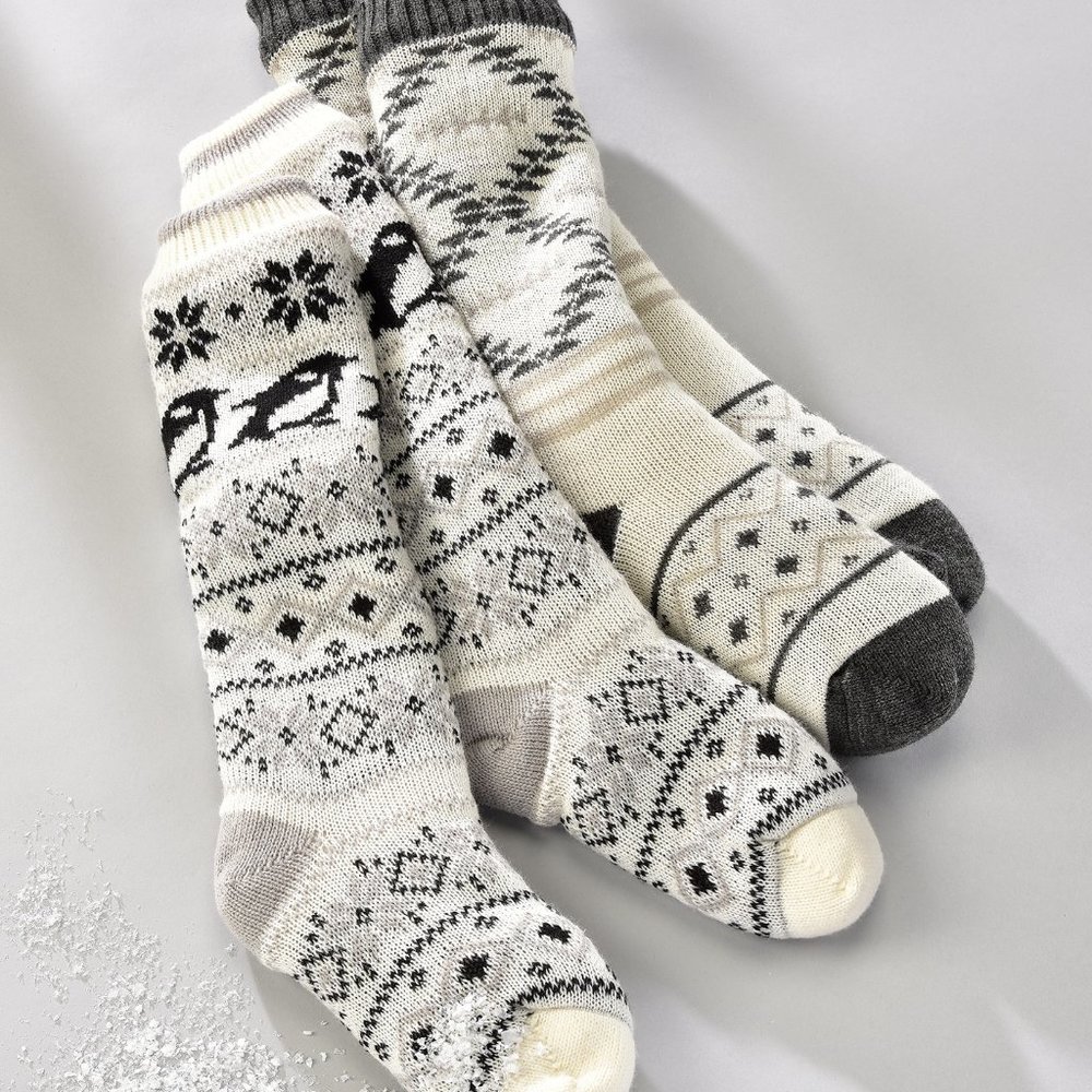 Charlie Paige Womens Sherpa Slipper Socks-Last one!